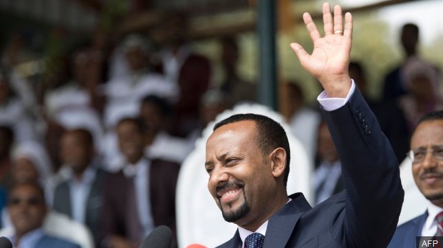 BBCAfrica's tweet photo. Ethiopia's new Prime Minister Abiy Ahmed visits Ambo in the Oromia region - the centre of recent anti-government protests - promising change will come if people are patient. Click to see pictures of the rally 📷 https://t.co/v7Is8YYk7V https://t.co/GlnzUryi0q