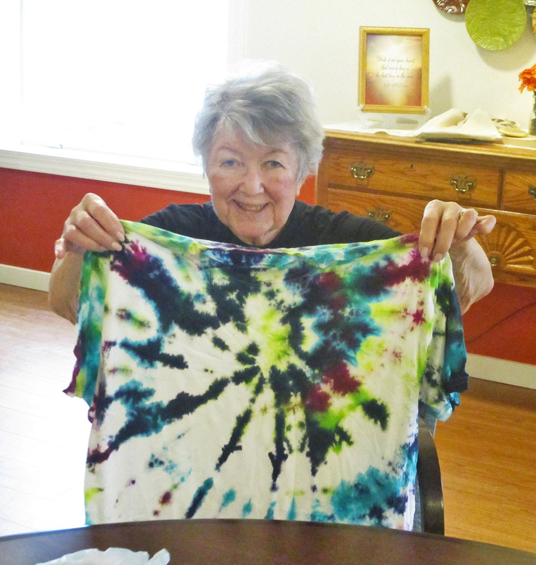 IntegraCare's tweet photo. Great to see residents of Newhaven Court at Lindwood crafting for a cause! #DodgeForDementia #365DaysOfCare  - https://t.co/rGSa4TZZXg https://t.co/fviyndWoXD