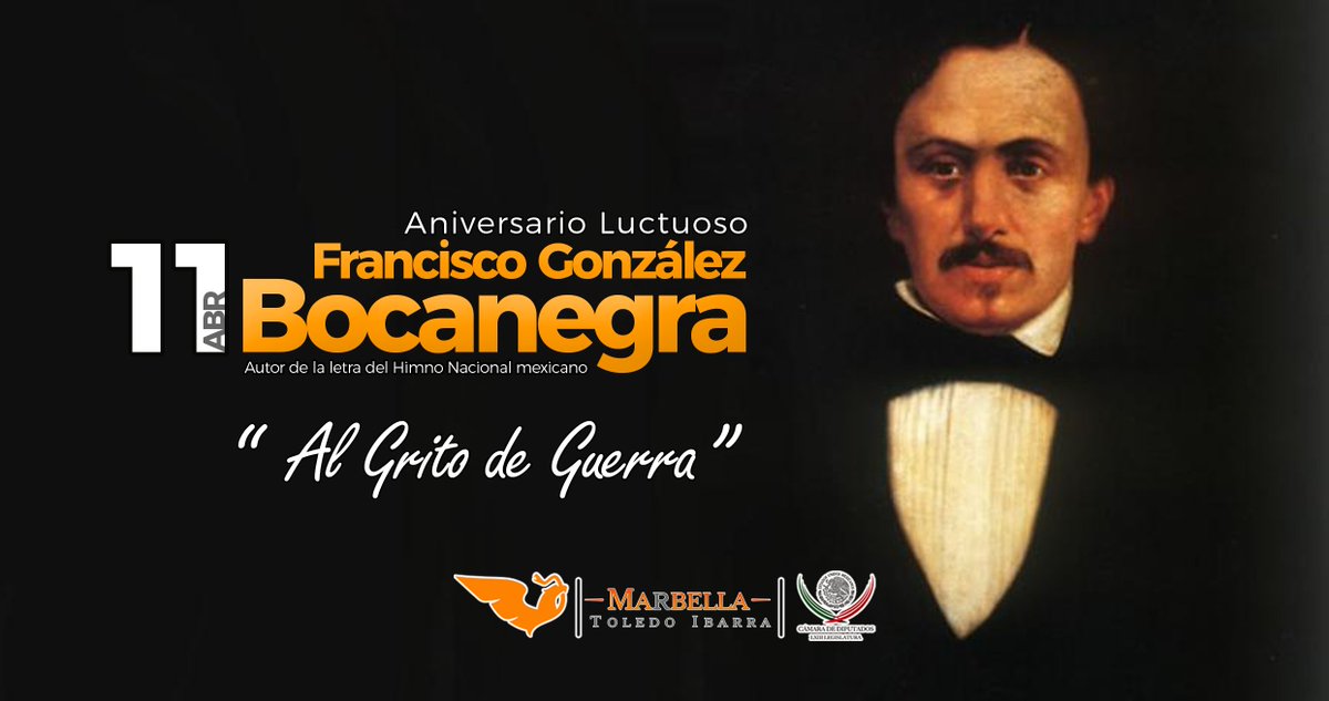 Por su belleza, su complejidad, por darnos identidad y porqué en cada lugar que se escuche nos sentiremos libres y orgullosos de nuestras raíces.

Hoy recordamos en su aniversario luctuoso a Francisco González Bocanegra, autor de la letra del #HimnoNacional.