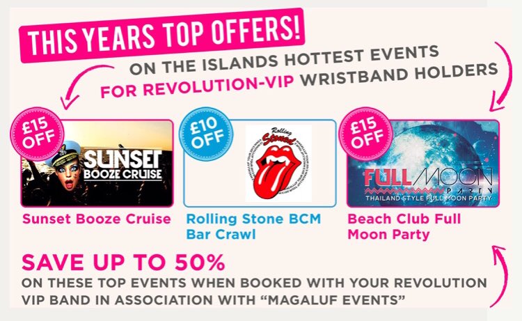 Why would you not buy a Revolution-VIP Band? 🤷🏼‍♂️ £15 OFF + Much more