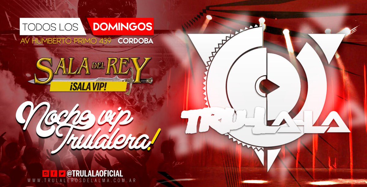MauricioCanovas's tweet photo. #NocheTrulalera #NocheVip un nuevo clásico en casa, en el templo @saladelrey los esperamos para bailar #Eterno #33AñosDeHistorias https://t.co/2s1xJO0d92
