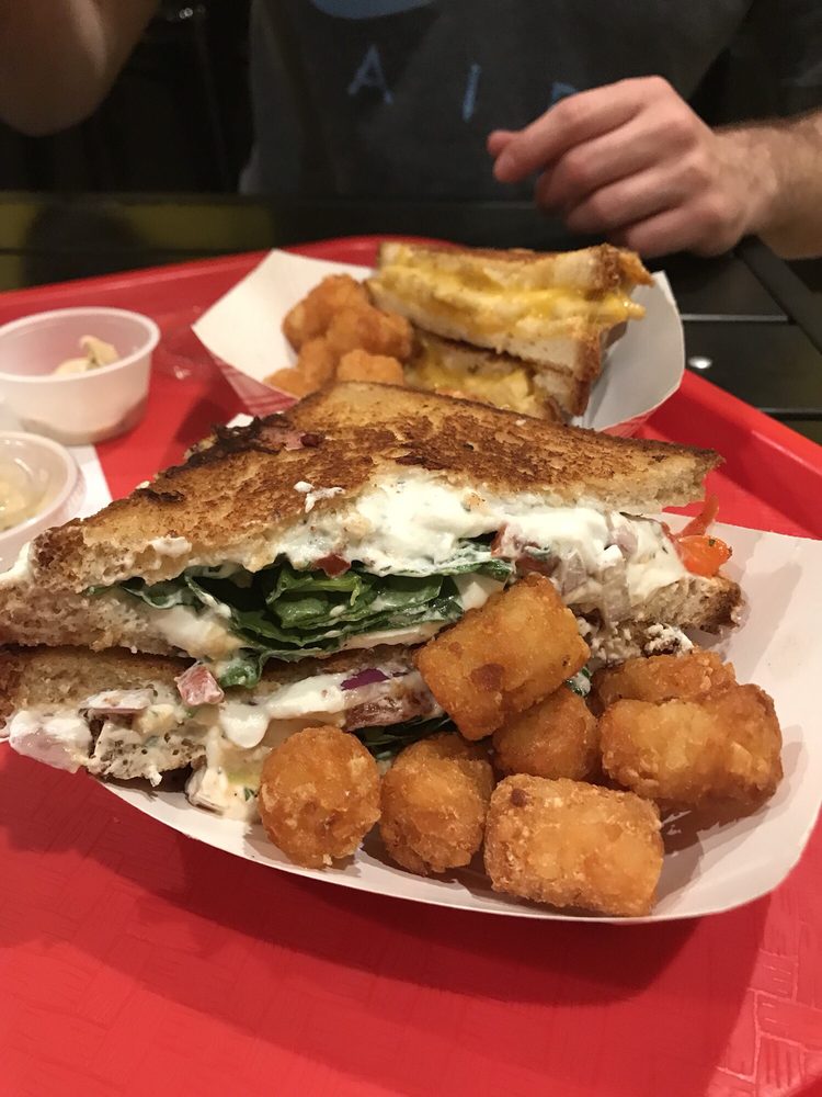 THE FUN STARTS TOM! #NationalGrilledCheeseDay: Buy 1 Melt, get a Plain &amp; Simple for #free, eating #contest (7). #cornhole #tourney (730). FIRST 50 GUESTS receive FREE MELTS for the MONTH of APR.! (subject to rules)!  956 EMBARCADERO DEL NORTE, GOLETA, CA 93117!! (RESTAURANT ONLY)