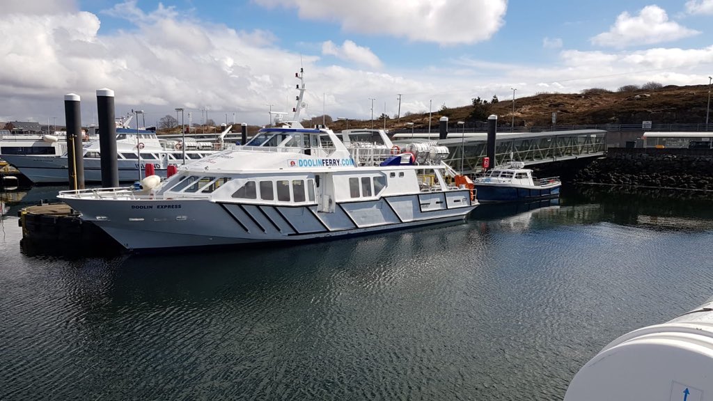 DoolinFerry's tweet photo. We are thrilled to give you a brand *NEW* #AranIslands Ferry sailing time Added to our timetable! ⚓️⏰ 📣🆕 Depart #Doolin @2:30pm to all Islands. Giving our passengers many more afternoon options!  #Innovate #originate 
https://t.co/WaUNw7YSXL #DoolinFerry #BookwithBill https://t.co/ZHrMU918Kx