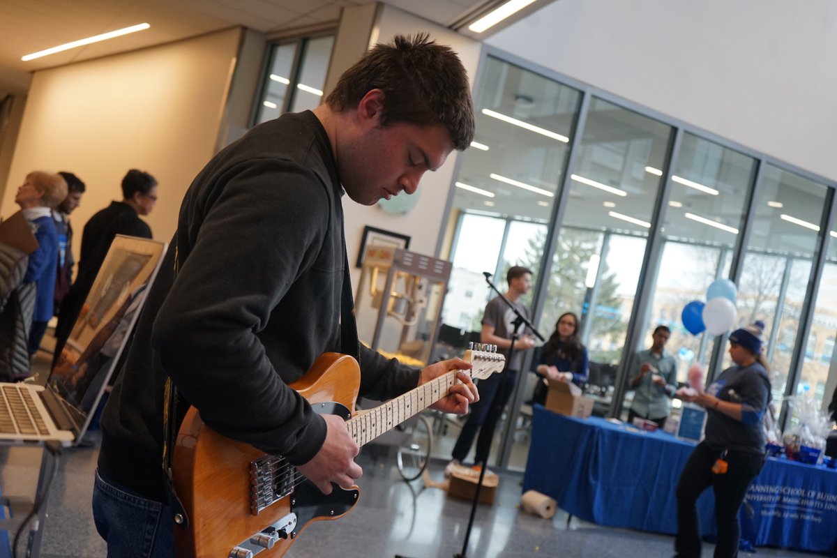 @ManningUML students put on a great show for @UMassLowell Days of Giving #UMLGives