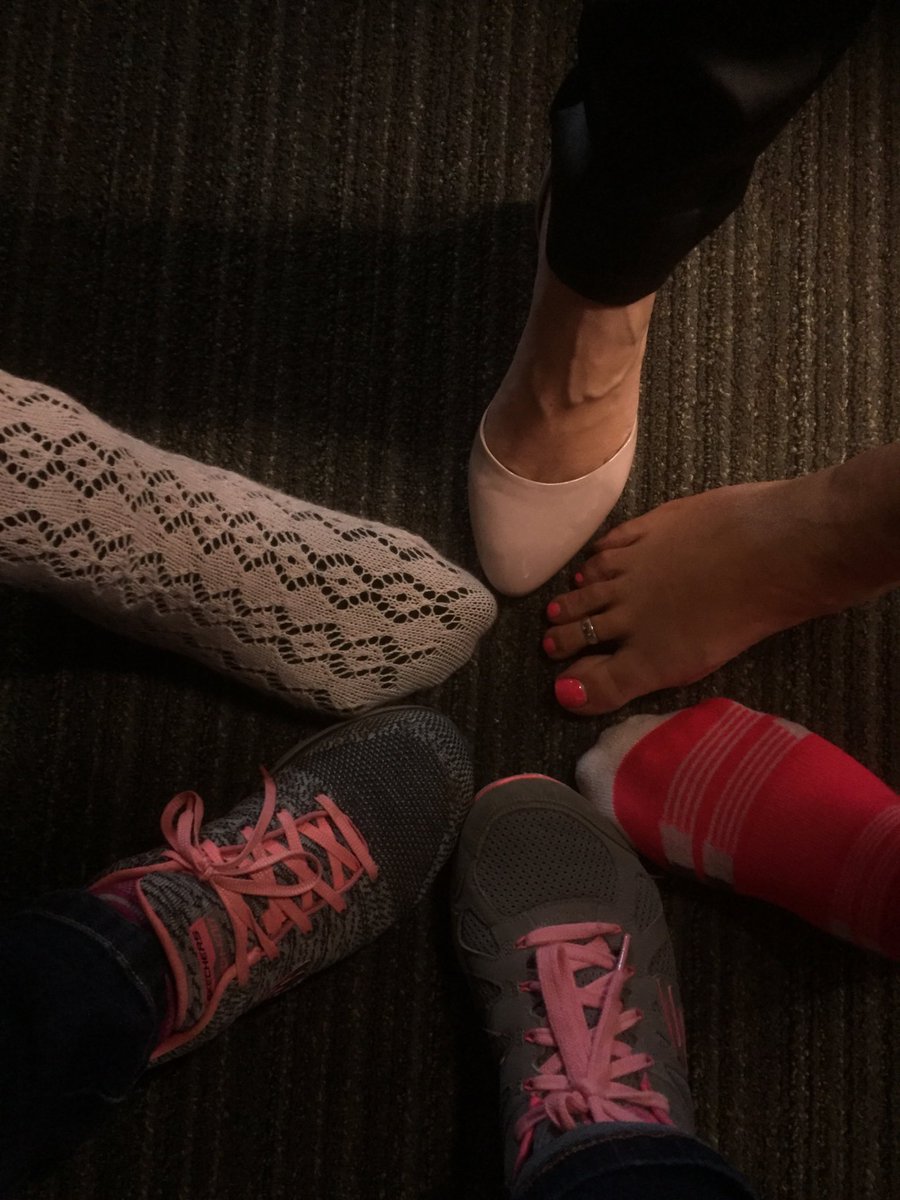 Pink down to our toes!#DayofPink2018 #appealsrocks #CRAinclusionARC 

Cc <a href="/NCRloriRCN/">Lori Brooks (she/elle)</a>