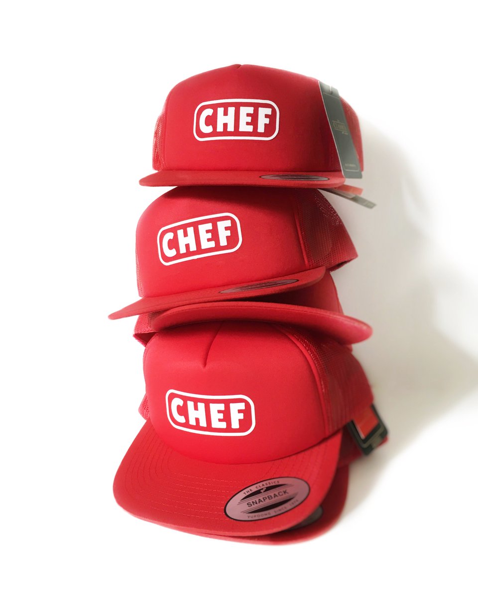 SI CHEF!!! Nuestras nuevas gorras ya están disponibles en la web!! yiiiihaaaaa