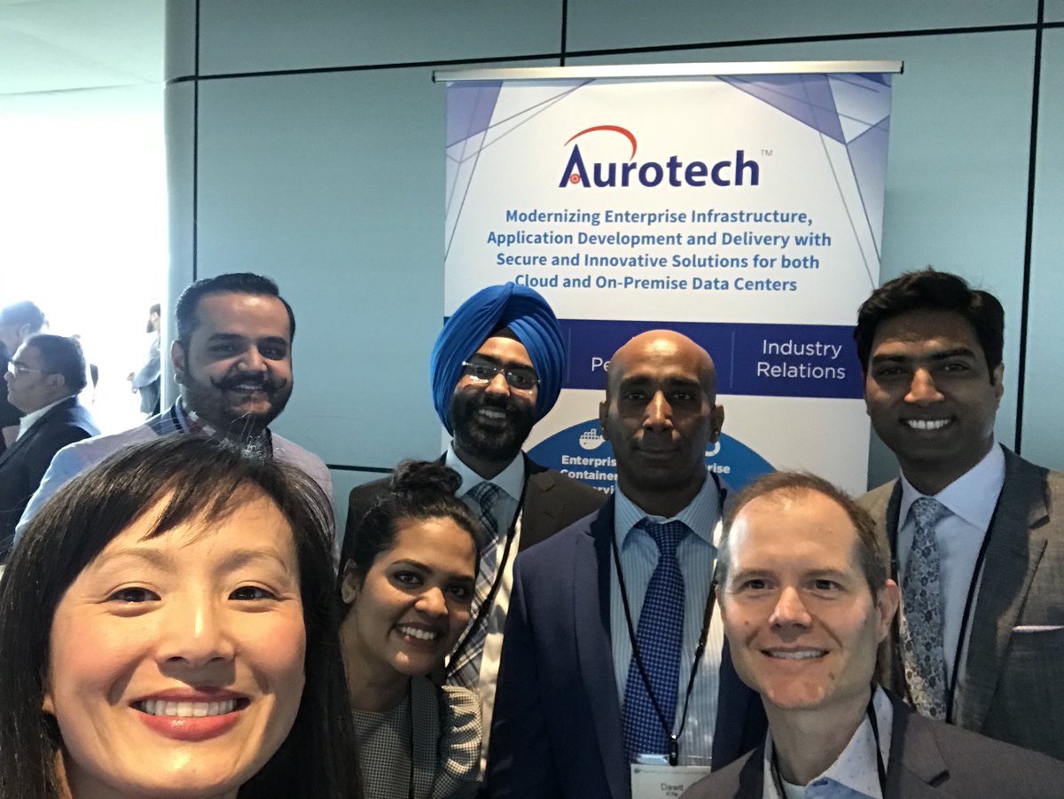 BettyJunod's tweet image. Thank You @AurotechInc for the great panel today on #docker and IT modernization at FDA #DockerGovSummit #dockerselfie