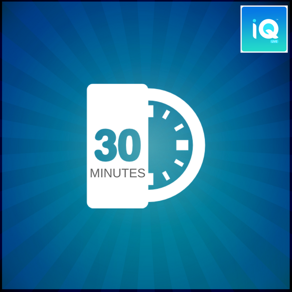 30 minutes to go for #iQLive with <a href="/rohitroy500/">Rohit Bose Roy</a>. Kya aap taiyyar hain?