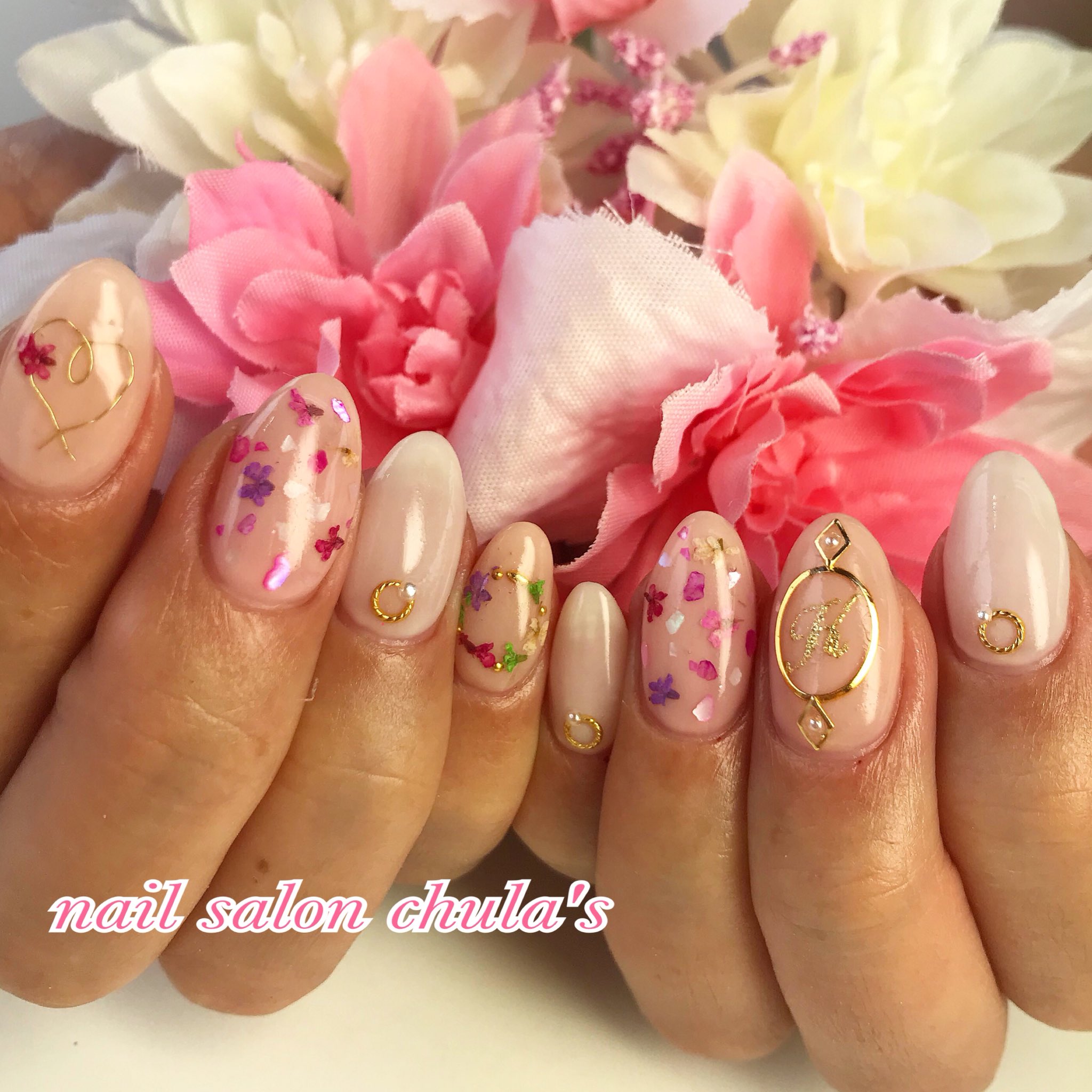 Nail Salon Chula S 春の押し花ネイル T Co Idw7xf5q1m ジェルネイル ネイル Chulas スカルプ スカルプチュア 小倉 福岡 北九州 北九州市 ネイルサロン 小倉北区 フット ネイリスト ネイルデザイン ネイルアート ネイルサロン 小倉ネイルサロン