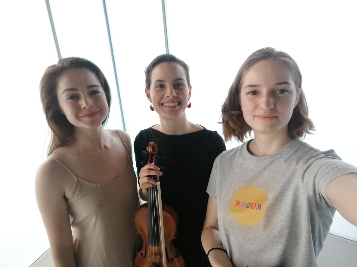 AnnaZiman's tweet photo. Happy team after first day of shooting the #metamorphoses with @alicemaeweber and Anastasia Antonova #RCMCreativePM https://t.co/cJUsWPyB3q