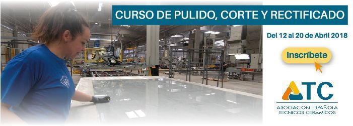 ATC organiza un curso para formar a los técnicos sobre pulido, corte y rectificado de las baldosas cerámicas, vía <a href="/levante_emv/">Levante-EMV</a> y <a href="/LevanteCastello/">Levante de Castelló</a> buff.ly/2GLKq9s
Hoy último día de matrícula.