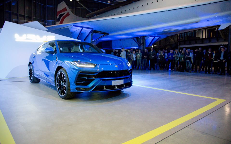 rybrookcars's tweet image. Last night saw @RybrookLambo unveil the new Urus alongside supersonic airliner, Concorde, at Aerospace Bristol. A fitting location for the world&apos;s first Super Sport Utility Vehicle! #Lamborghini #Urus #SinceWeMadeItPossible #LamborghiniBristol #RybrookLamborghini