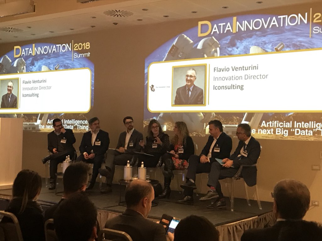StefanoAlpi's tweet photo. Al #TigDATA il pomeriggio riparte parlando di #innovazione, #dati, #analytics e #Datascience con un panel di aziende come #Pirelli, #Salesforce e @IconsultingBI.
Sul palco per noi, @flvventurini.

#industry40 #smartmanufacturing https://t.co/9FbGyjhn8b