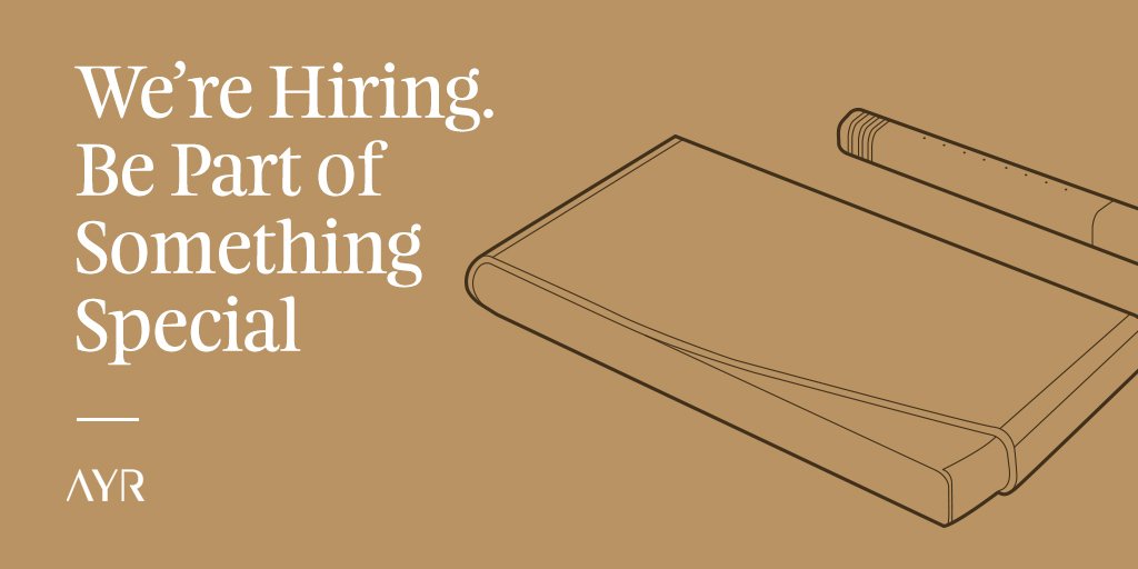 Hello_AYR's tweet photo. We’re looking for a dedicated and ambitious CRM Specialist to join our team and help us launch our ground-breaking product and our incredible brand. https://t.co/lvgX6JHCVS #london #job #CRM https://t.co/McKTjee1um