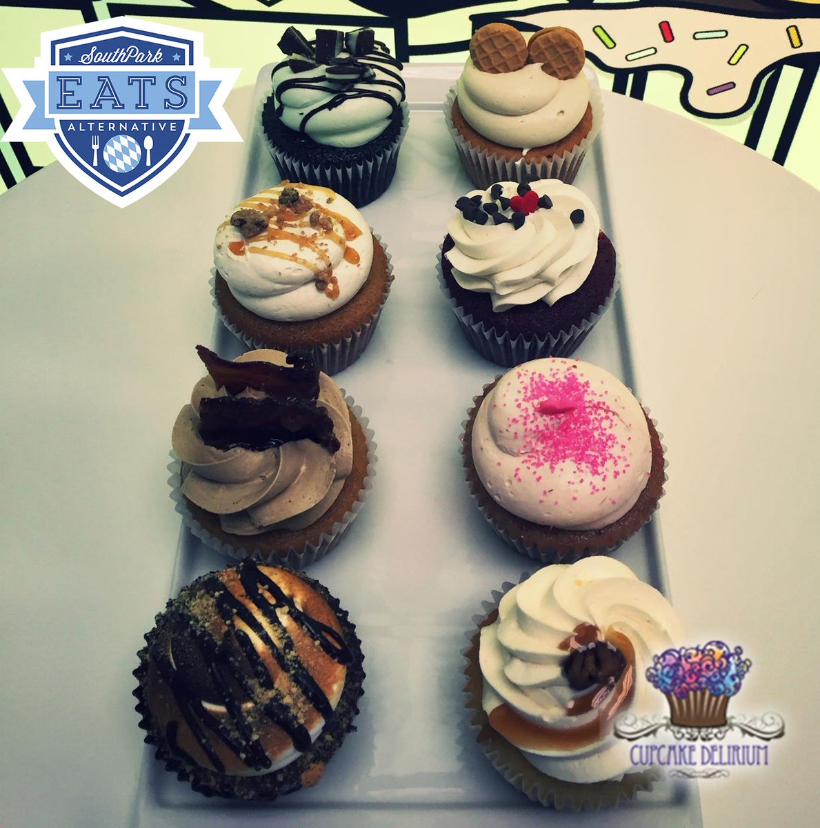 Happy Wednesday! SouthPark Eats is back in action today with <a href="/BleuBarnBistro/">Bleu Barn Bistro</a> , <a href="/onthegocupcakes/">Cupcake Delirium</a>, <a href="/DumplingLadyCLT/">The Dumpling Lady</a>, and @MelsFoodLLC! 11a-2pm!