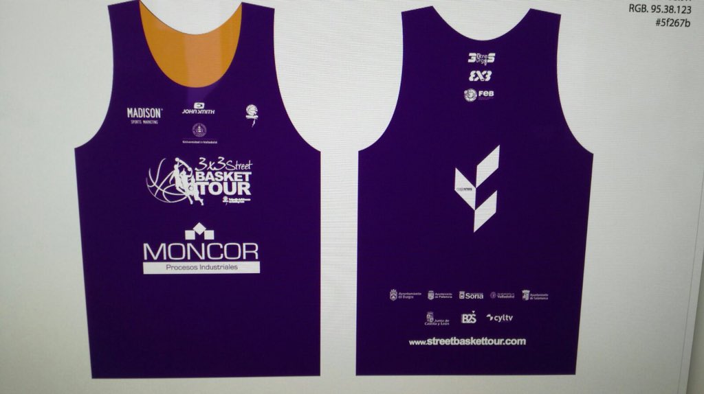 3x3Burgos's tweet photo. Ya están saliendo las camisetas xa el @3x3Burgos MONCOR del 26 de mayo. Apúntate en https://t.co/ELsy230Ual #baloncesto #burgos #3x3 https://t.co/RWoyw28Eq0