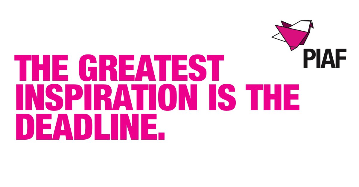 Now is the right time. Only 2 days left to enter <a href="/PIAFprague/">PIAF</a> awards. Submit your best marketing work before April 13th. piafawards.com/competition