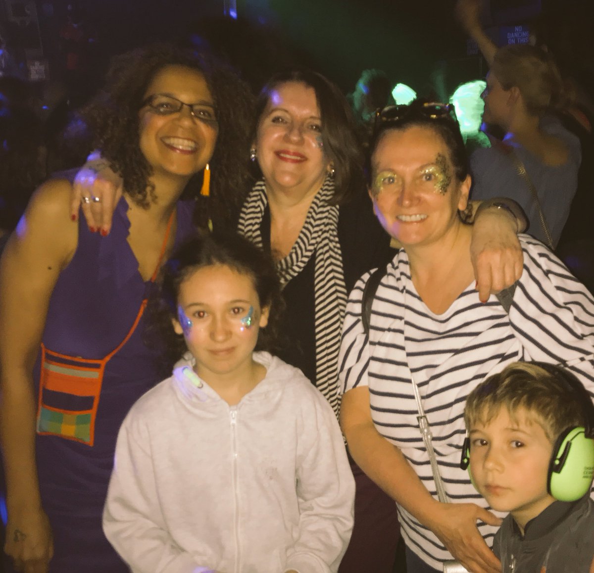TrudyListerPR's tweet photo. Well that was fun @ministryofsound #MorningGloryVille @projectdirt @adamwoodhall #inspired #rave &amp; my 2 young children got to party &amp; hear about #futurepurpose for &amp; be a part of it - my fave bits #Mel’sbirthday - #glitter #conga &amp; #grouphug @VisionAndVibes https://t.co/rCLTqTpim1