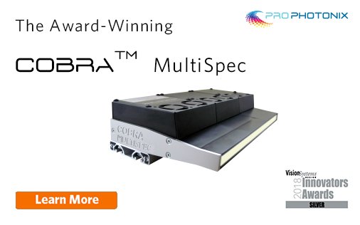 ProPhotonix's tweet image. ProPhotonix' Multispectral LED line light has been honored by Vision Systems Design 2018 Innovators Awards Program. For more information on the award-winning COBRA MultiSpec, click here: bit.ly/2qmZujt #LEDLinelight #Visionsystems