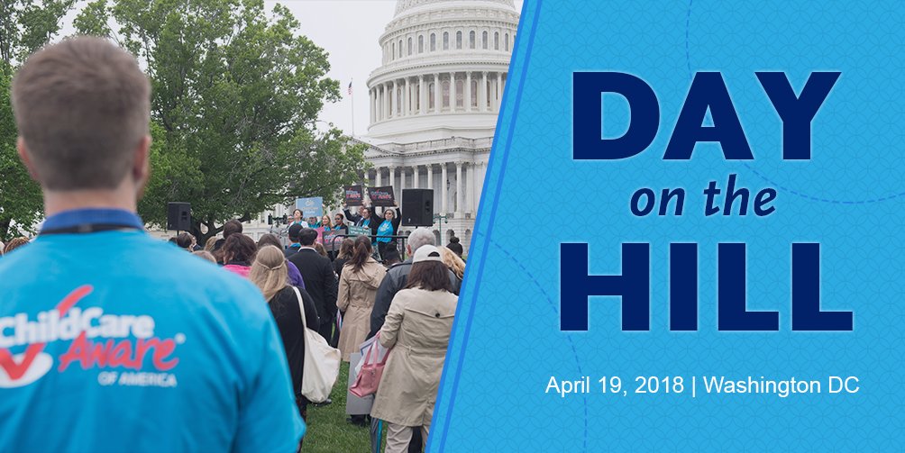 ChildCareWorks's tweet photo. Join us on April 19 to take a stand for children and families! https://t.co/mb9i1Cvqk5 #CCDBG #CelebrateChildCare #Children #DOTH2018 @USAChildCare https://t.co/4JfQXWEpgN