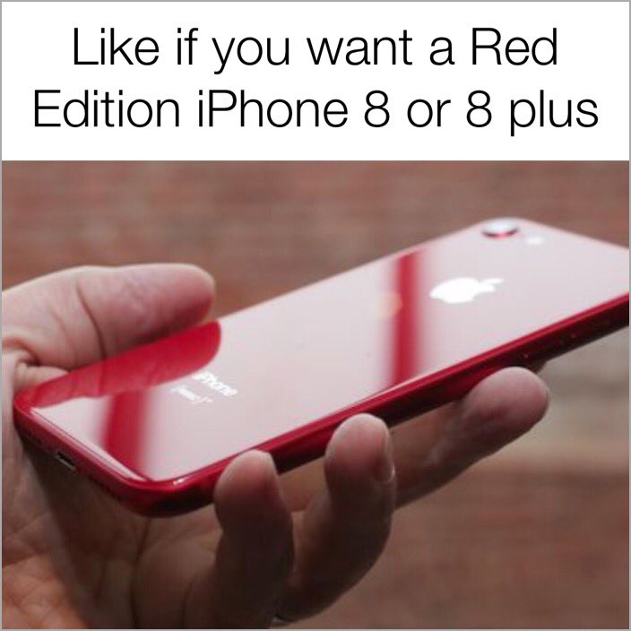 irepair4less's tweet photo. Who is interested? Red iPhone 8 and 8 plus coming this Friday! Would you buy it? Do you even like red? Let us know. #RediPhone8 #iphone #applenews #lafayette #follow https://t.co/Q4PvKcVsaW https://t.co/WhrdL06Azc