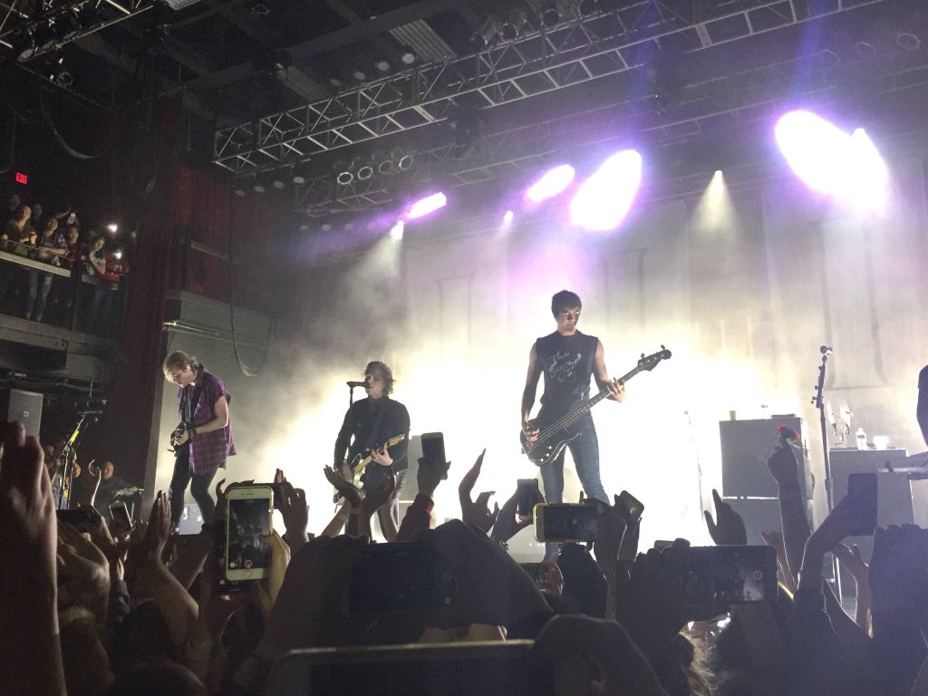 LukeHPoland's tweet image. 📷 | Luke podczas wczorajszego koncertu w Silver Spring #5SOS3SilverSpring