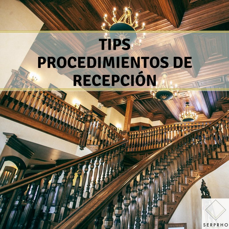 TIPS PARA EL MANEJO DE UNA BUENA RECEPCIÓN

1.- Deja una excelente Primera Impresión

La recepción es la cara de un hotel

2.- Etiqueta Telefónica

El teléfono será contestado antes de que suene tres veces.

3.- Usar el nombre del huésped

#servicioespasion