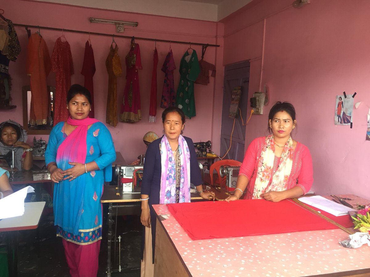 SophieKemkhadze's tweet photo. These women are among 135,000 microenterpreneurs created w support of GoNepal, @UNDPNepal and @dfat โs #MEDEP programme. Empowering people, #leavenoonebehind in action.#SDGs #globalgoals @valeriejulliand @AusAmbNP @HaoliangXu @renaudmeyer @UNDPasiapac @kamalraj99 https://t.co/B3882WQu15