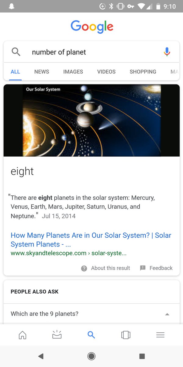 thedangineer's tweet photo. @realDonaldTrump Donald so true about the fake news. Why do the fake news organizations like MSNBC and CNN put out this false advertisement about the number of planets? Just like the polls, they got it all wrong... Pluto is a planet. #MakePlutoAPlanetAgain https://t.co/YjnpflNNIi