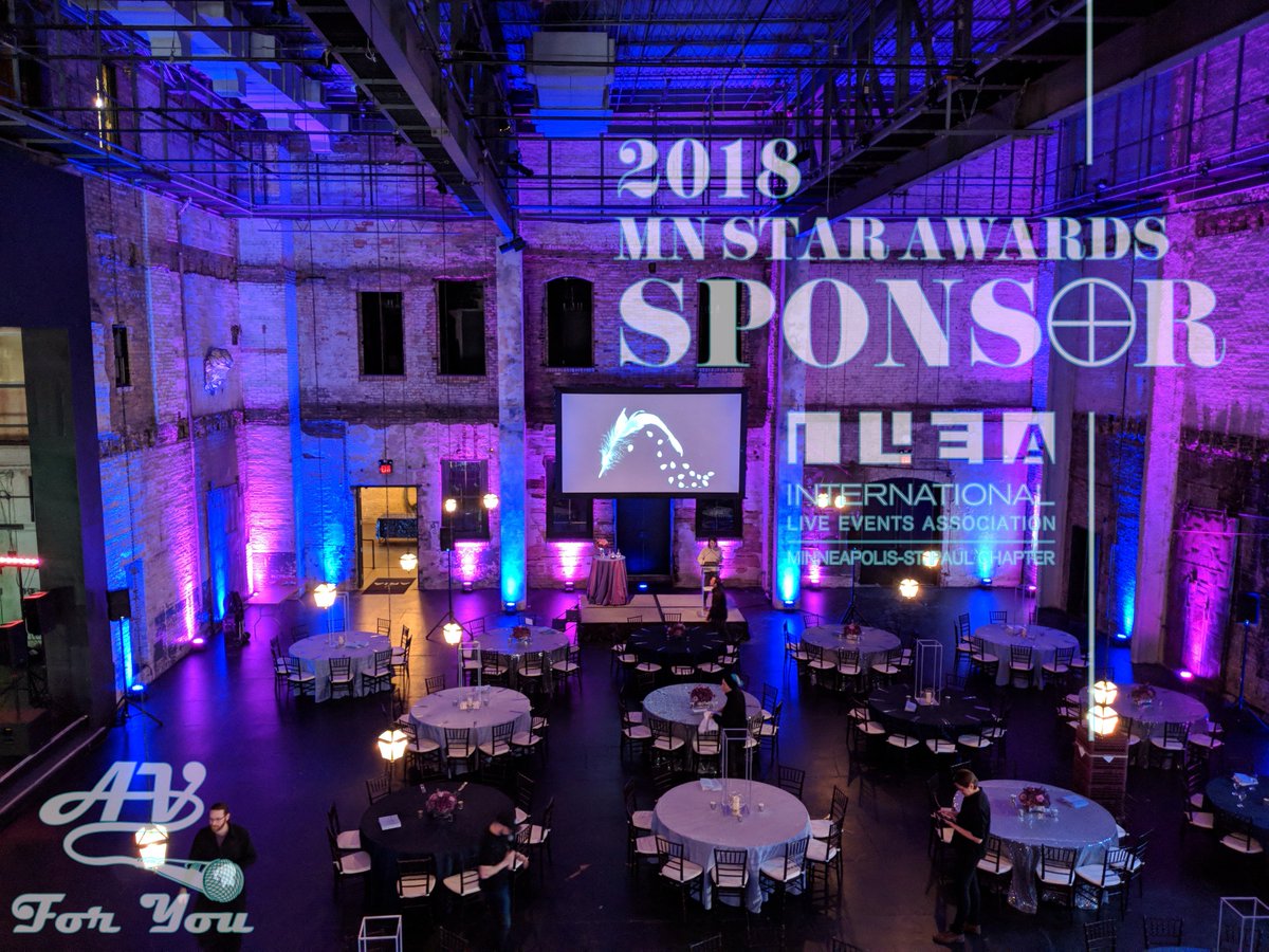 AVforYou's tweet photo. @AVforYou is proud to be a sponsor at this years #mnstarawards - #anundercoveraffair.  It'll be a shaken or stirred kind of night, we'll provide the light!
#myilea #ileamsp https://t.co/w1SLDX5n4Y