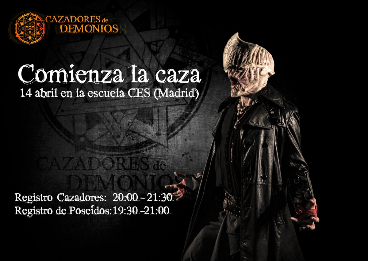 DemoniosRG's tweet image. ¡Ya tenemos disponibles los horarios de recepción para Cazadores de #Demonios: el monasterio #maldito​!

Hemos preparado un resumen de las dudas que nos habéis estado haciendo respecto al #evento; os recomendamos echarle un vistazo: cazadoresdedemonios.com/sobre-nosotros… #ÚneteALaCaza #realgame