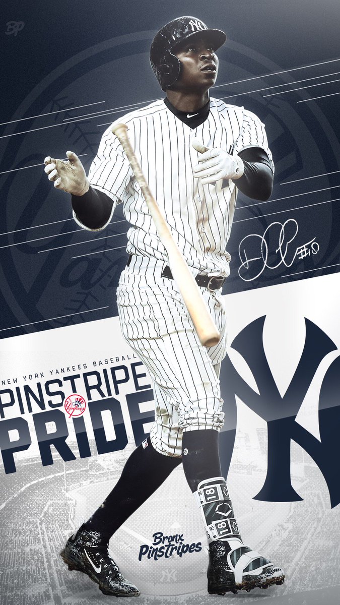 Bronx Pinstripes On Twitter It S Wallpaperwednesday So Here S Another Yankees Wallpaper Featuring Sir Didi Pinstripepride