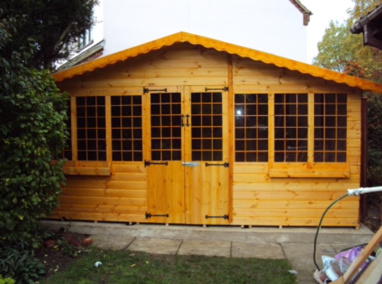 Here we have our ‘20 x 10’ Summer house perfect for all your needs call us now on 0121 557 6223 for a free quote!!