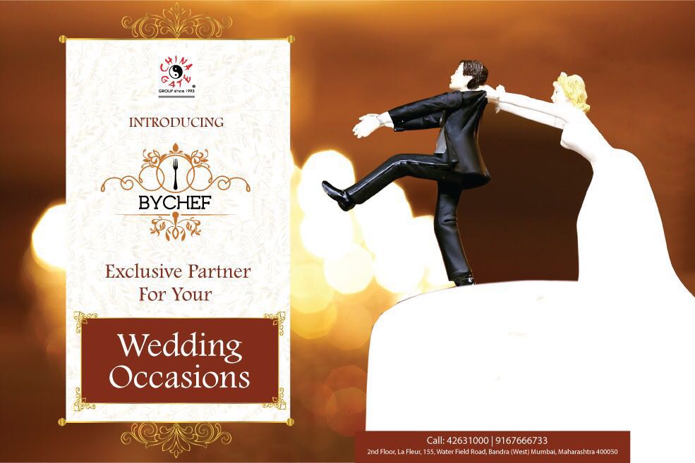 Call 42631000/9167666733 for more info. 
#bychef #mumbai #mumbaikars #wedding #anniversary #chinagategroup  #bridesmaiddress #bridesmaiddresses #foodporn  #bride #weddedbliss #weddingstyle #love #look #event #party #celebrate #fashion  #ladyinwhite #drinks #feast #catering