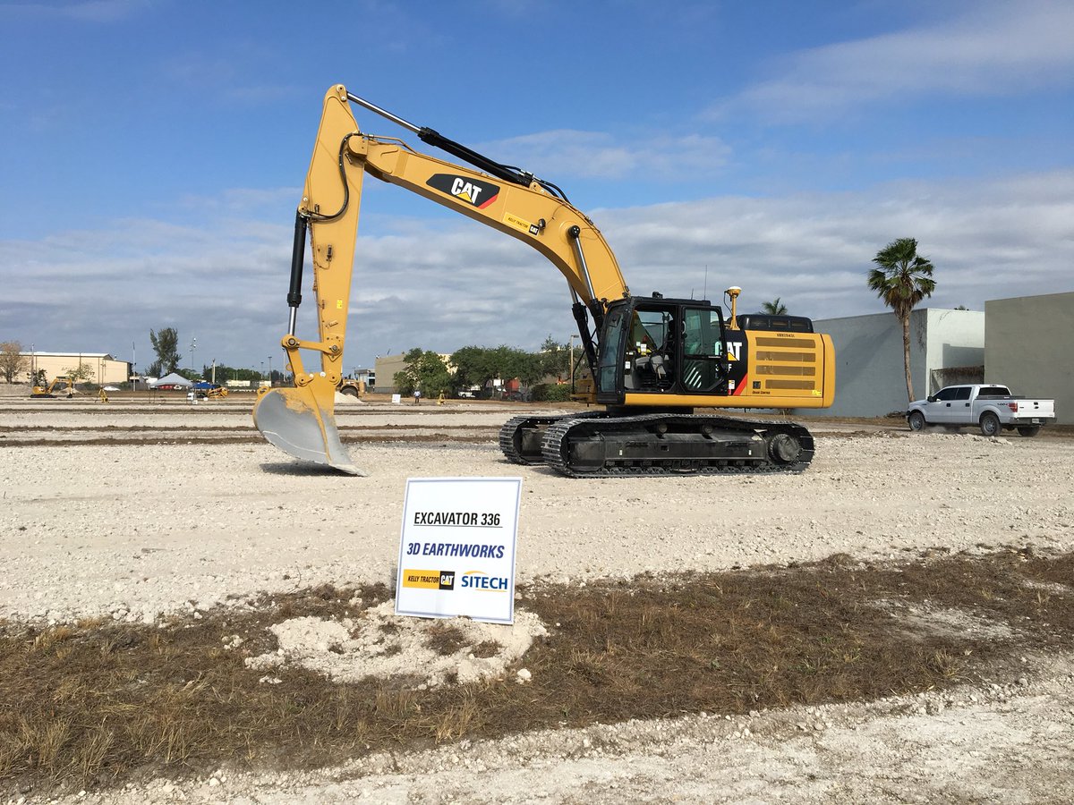 SITECHSouth's tweet image. Getting Ready for #TechnologyDays in Miami, FL @KellyTractorCo @TrimbleCEC #Earthworks