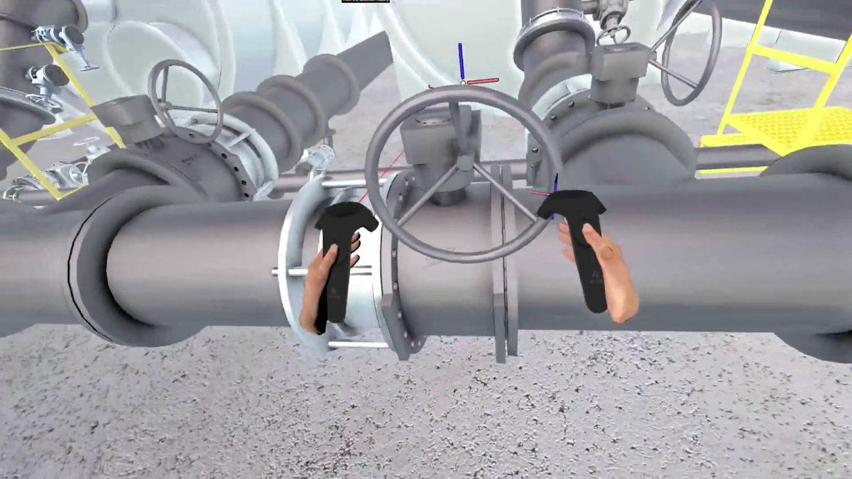 Virtalis's tweet photo. We'll be showcasing a recent project with @TheAMRC @YorkshireWater in #VR @water2065 Conference next week (17th-18th April). Visitors will experience a number of Yorkshire Waterโs sites using our powerful enterprise platform, VISIONARY RENDER on Virtalis #ActiveWall & #Vive https://t.co/KhyMSNpNxz