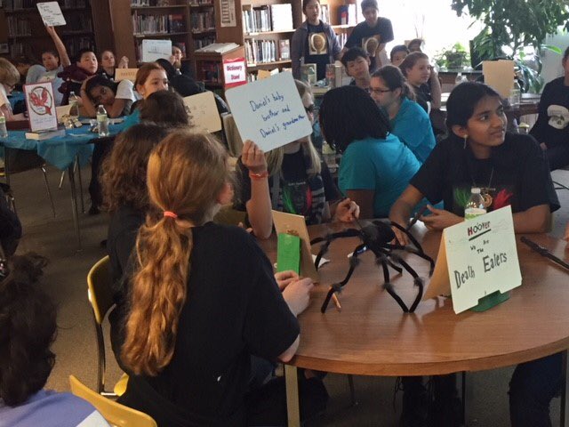 HHMSLeadership's tweet photo. Hoover participated in Book Wars on 4/6!  Congrats to the 7th grade team for winning district 4 and 3rd in the county! https://t.co/dUstlI8Tt1