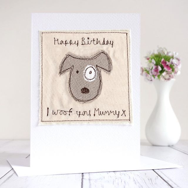 millyandpip's tweet photo. Hurrah! It’s #NationalPetDay today, which is perfect for showcasing our personalised embroidered dog card, perfect for dog loving humans and their 4 legged friends. Woof, woof!
.
.
.
.
.
#personaliseddogcard #personalisedcards #embroideredcards #embroide… https://t.co/TLJTu4wkUv https://t.co/4sBbJvjkoc