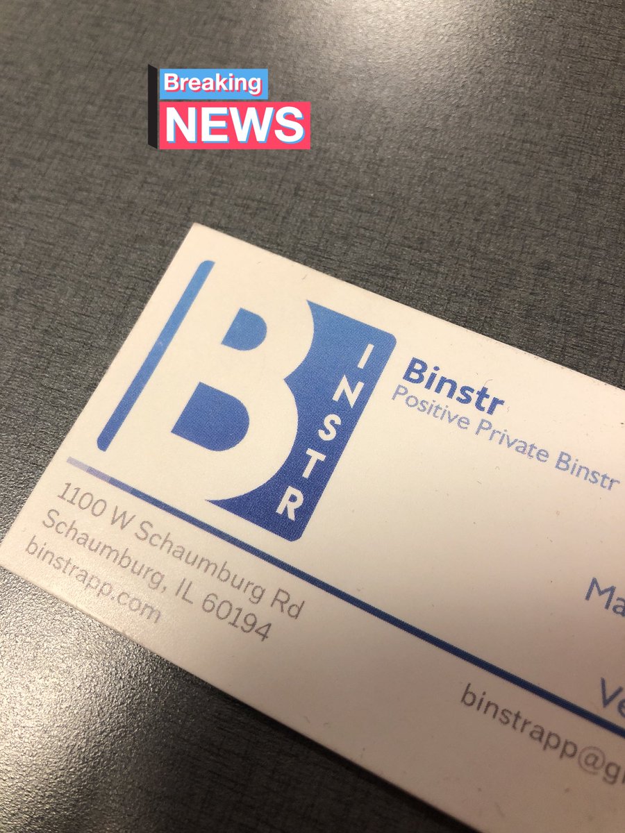 Binstr tweet media