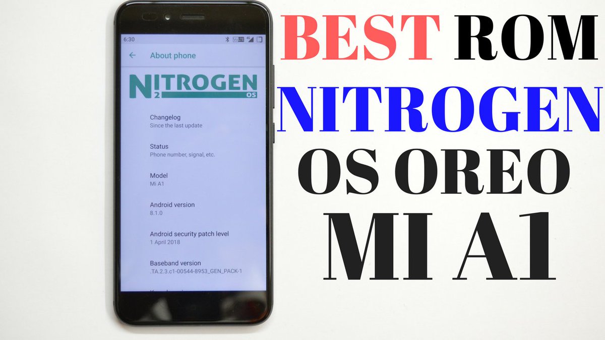 _techibee's tweet image. Nitrogen OS Android 8.1 For Mi A1 | Volte | Stable | 
#NitrogenOs
#Oreo 
youtu.be/NOwlsBoRBbI