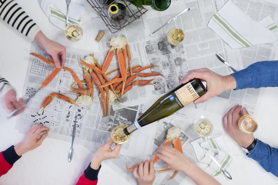 Avete mai assaggiato il #Castelcerino2016 con il granchio della neve? In #Canada pare di si. <a href="/oenopole/">OENOPOLE</a> #SamuelChevalierSavaria #TheoDiamantis #GrachiodellaNeve