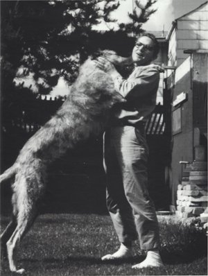 NMNH's tweet image. Anthropologist Grover Krantz loved to teach &amp;amp; loved his pets. He decided that when he died he would donate his body to a scientific research collection—as long as his dog Clyde could stay with him. What better way to honor the love between man &amp;amp; man's best friend? #NationalPetDay