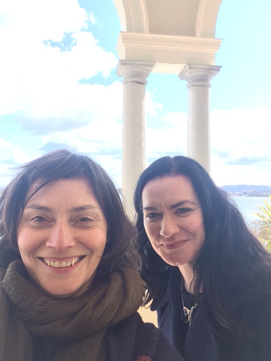 LizRocheCompany's tweet photo. A week ago @buckleylinda & myself met up @SiriusArts to talk about the pieces we'll be creating as part of One Here Now: the #BrianODoherty / #PatrickIreland Project. We'll produce 2 new commissioned works for Sirius & @CorkOperaHouse #OneHereNow
https://t.co/UH8aBBY2L6 https://t.co/RNyugoW3VQ