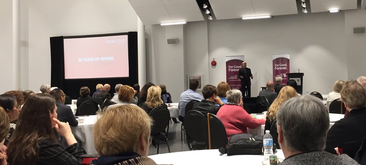 kstemarie72's tweet photo. Charitable Insights with @wpgfdn @ImagineCanada @FrontierCollege https://t.co/o6IkxE5OMJ