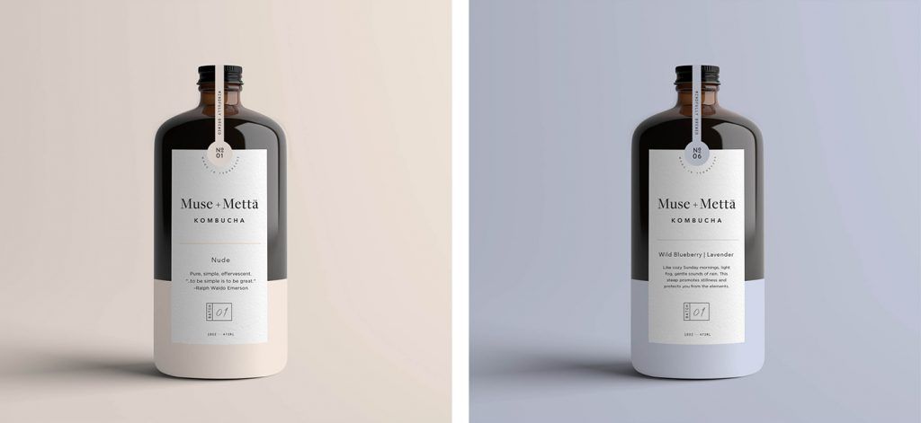 #PACKAGING 
El packaging minimalista de Kombucha de Muse + Mettā 
buff.ly/2u15jaN