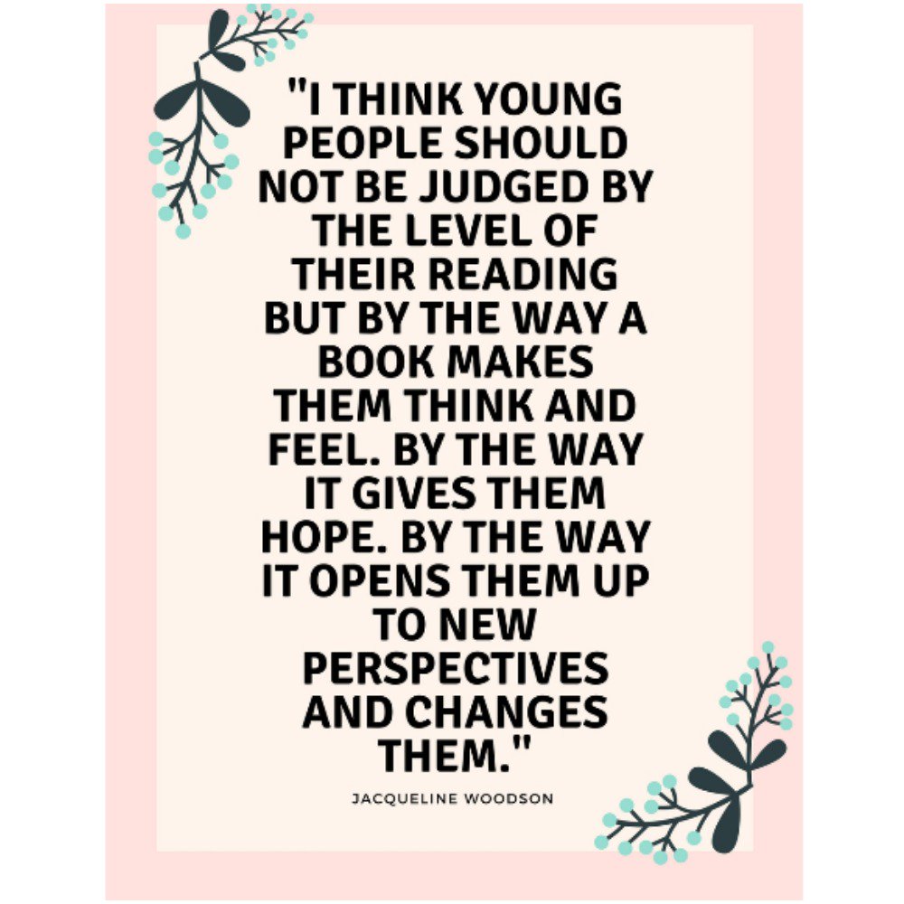 Mrsablund's tweet image. Powerful words to start the day ... @JackieWoodson #nctechat @ncte @owpmu @CloughPikeElem @WestCler #WCLearns