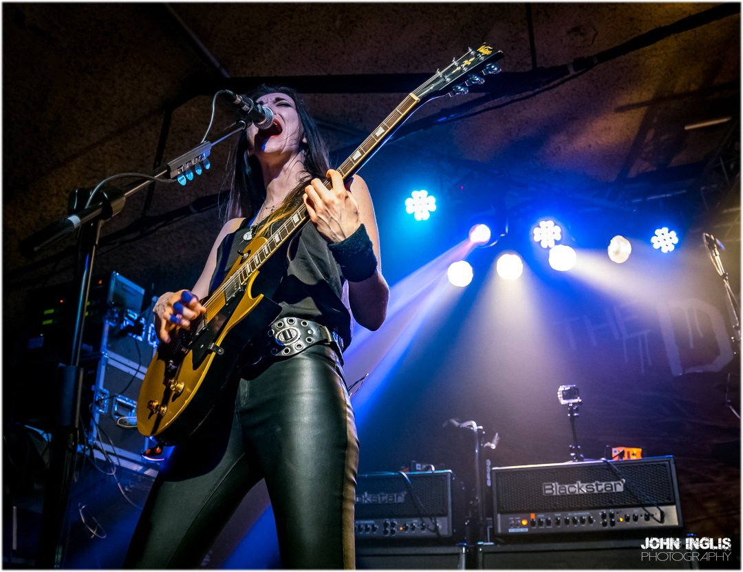 DethproofMedia's tweet photo. Gill Montgomery lead singer/guitar from @TheAmorettes kicked some serious ass @Robin2Music really hope these girls come back. https://t.co/tN6gZUPlLa