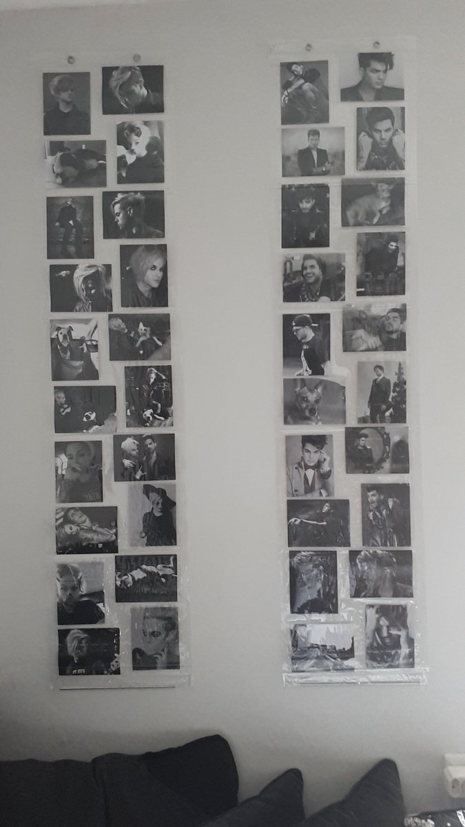 Elluvionn's tweet photo. I finally have my @adamlambert and @TommyJoeRatliff wall! eek! 🖤
#adamlambert #glambert #glamily #tommyjoeratliff #tommyjoescissorhands #tjr #adommy #tjrarmy https://t.co/Ve7j2GNCFZ