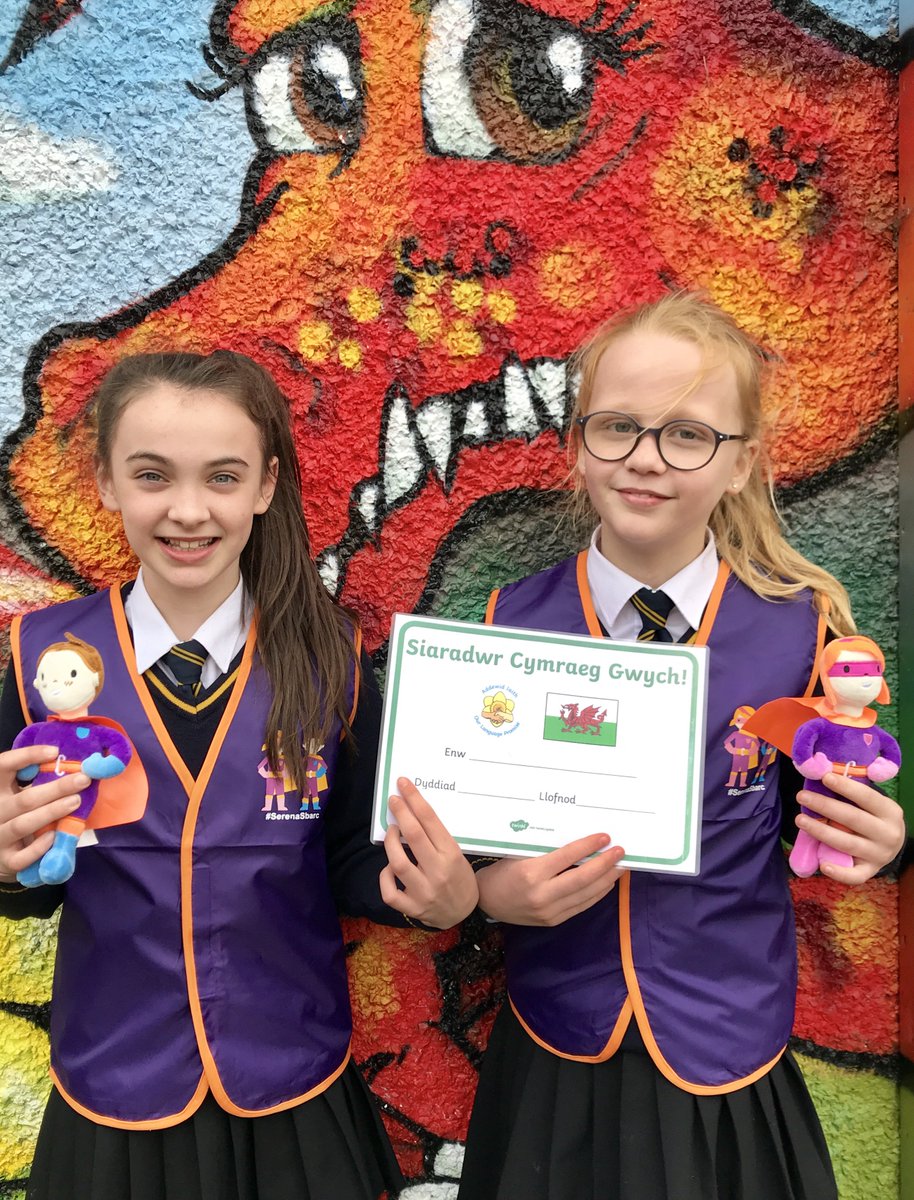 Llysgenhadon Iaith yr wythnos hon.<a href="/siarteriaith/">Siarter Iaith Gwynedd</a>