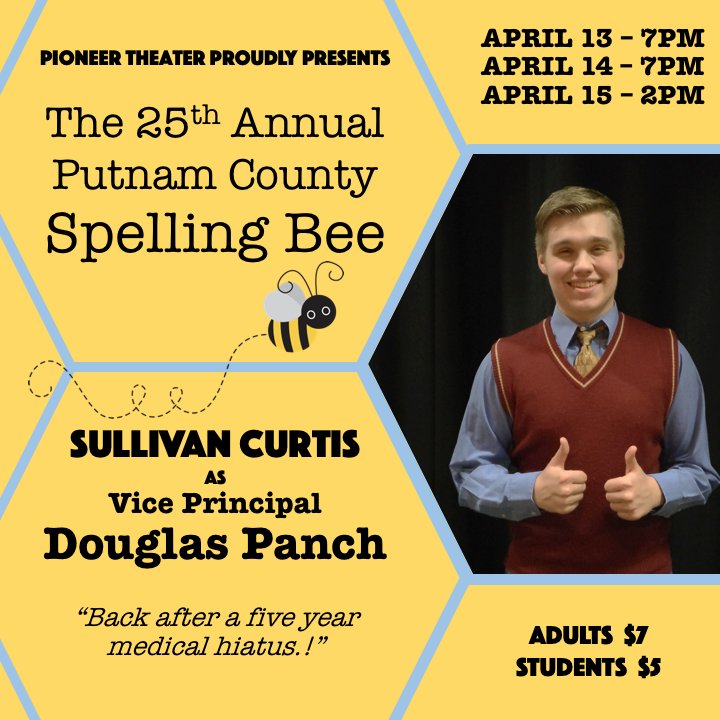 phsthes's tweet photo. Meet our other spelling bee host! https://t.co/MqibX2aZeO